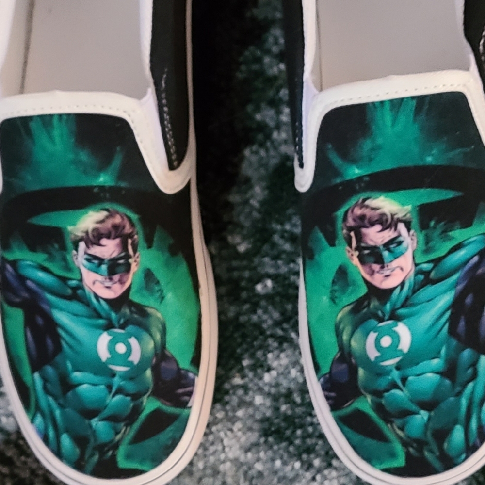 Green lantern Boys shoes